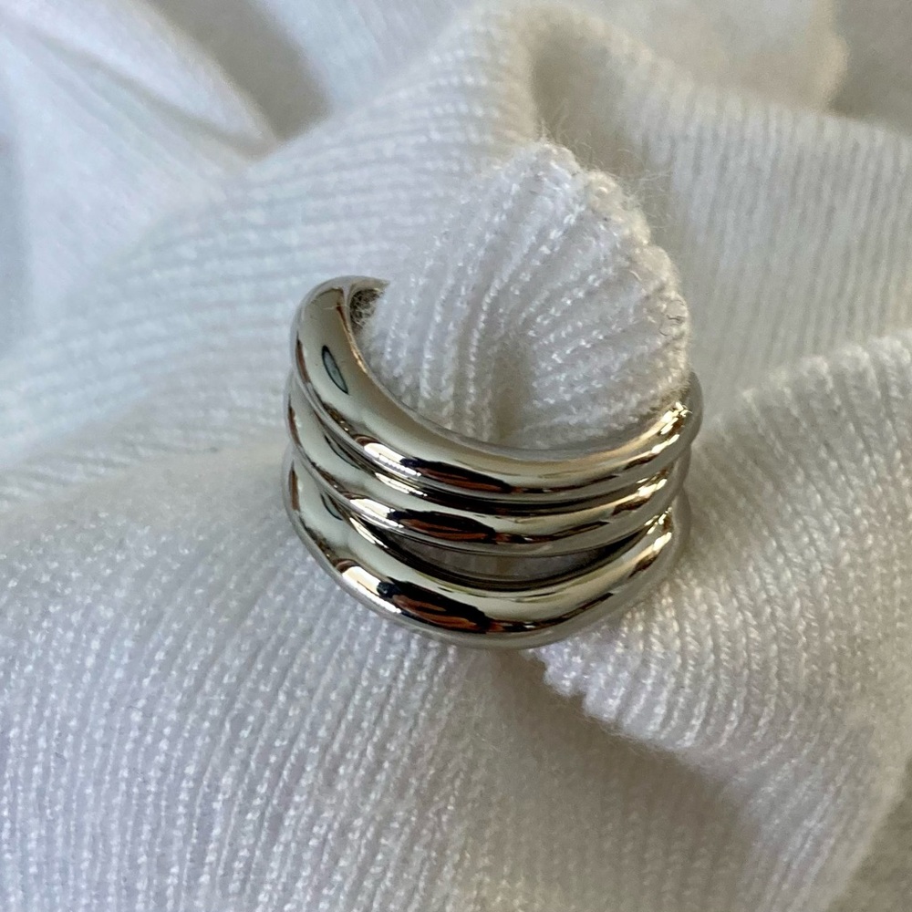 Stella & Dot Margo Sculpted Ring Set